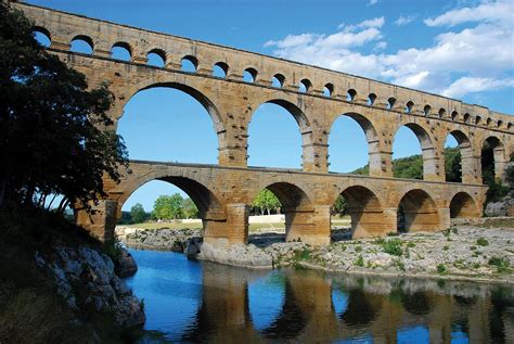 what are roman aqueducts similar to in our lives today